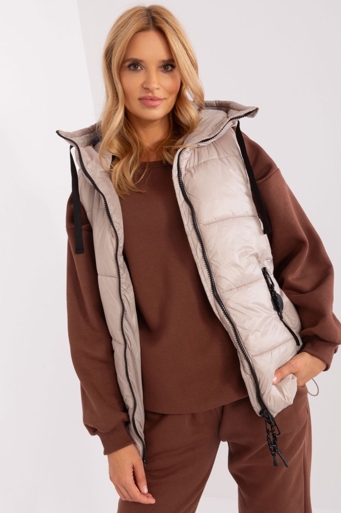 Kamizelka Model D50048X80113A3 Beige - Sublevel bej