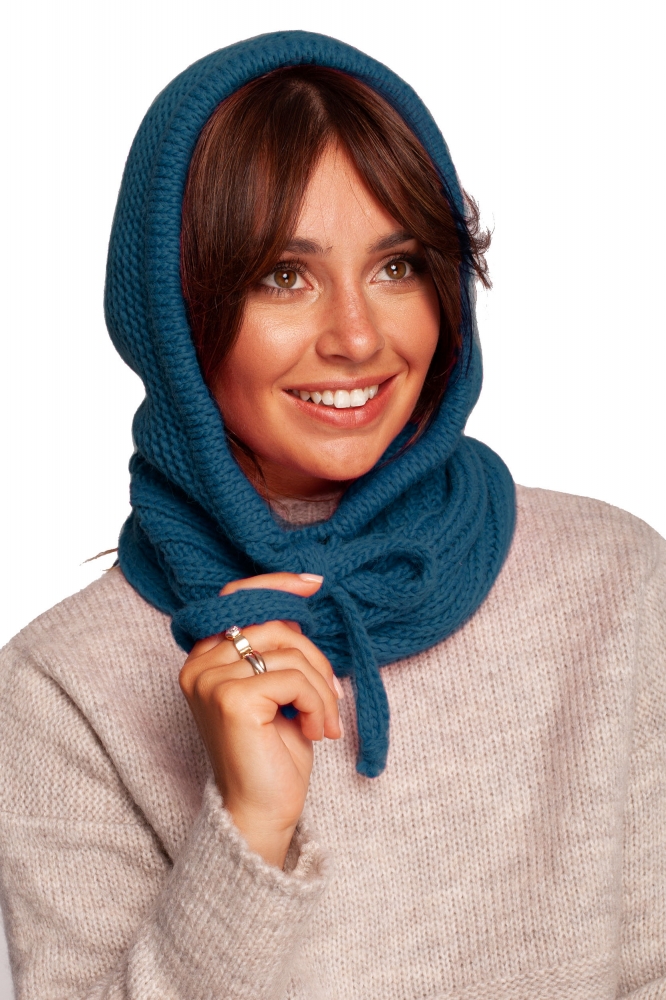 Komin Model BK095 Morski - BE Knit albastru
