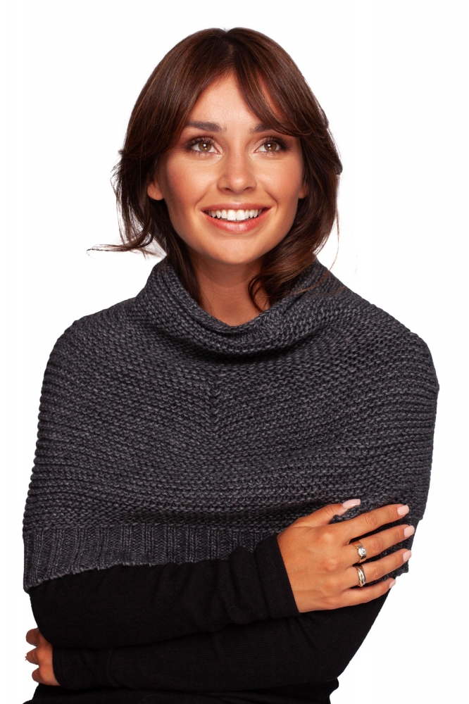 Komin Model BK099 Grafit - BE Knit gri