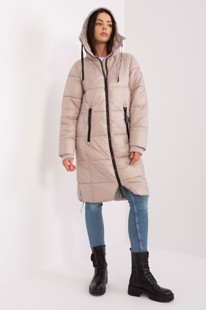 Kurtka Damska Model D50048X44518B3 Beige - Sublevel bej
