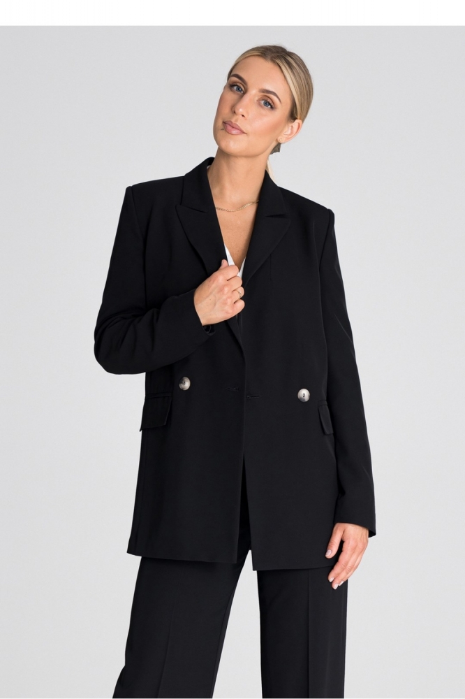 Marynarka Model M948 Black - Figl negru