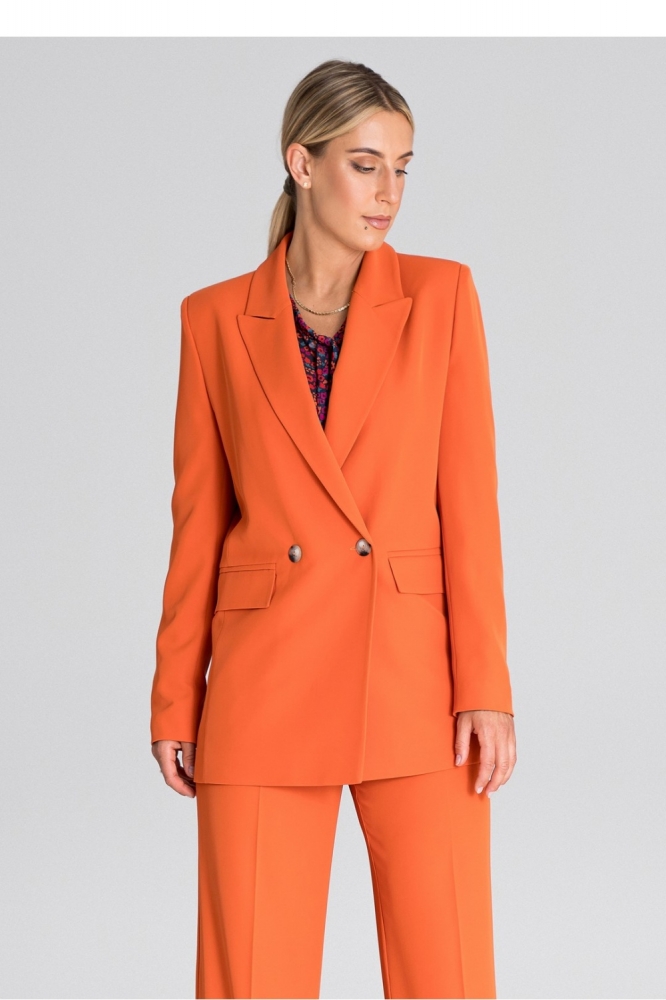 Marynarka Model M948 Orange - Figl portocaliu