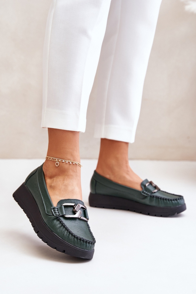 Mocasini model 201327 Step in style verde