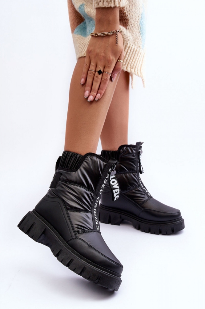 Moon boots model 190510 Step in style negru