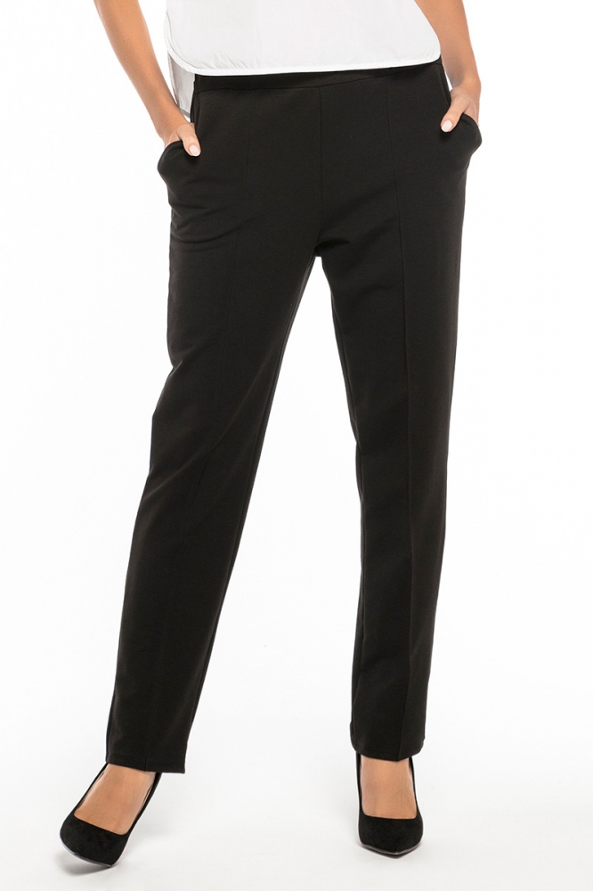Pantaloni lungi office Model 121238 Tessita negru