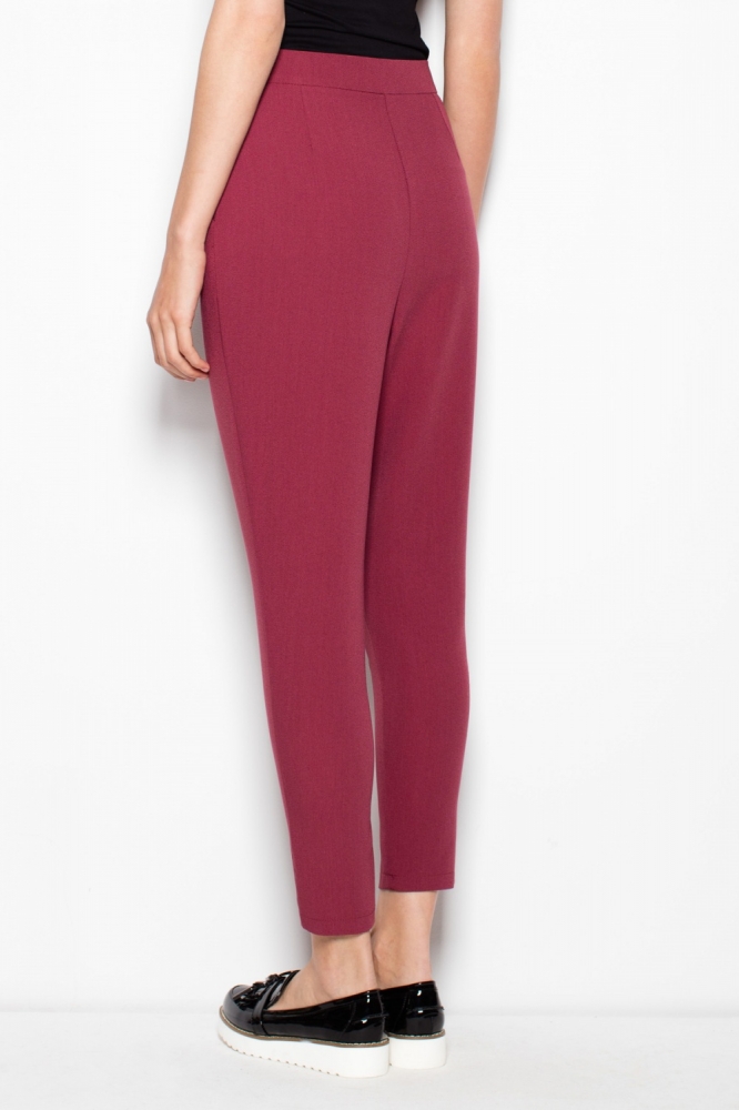 Pantaloni de dama model 77388 Venaton rosu