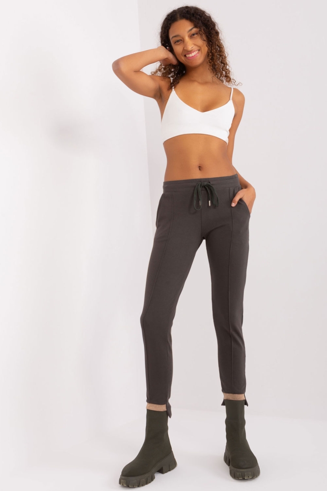 Pantaloni de trening model 191232 Relevance verde