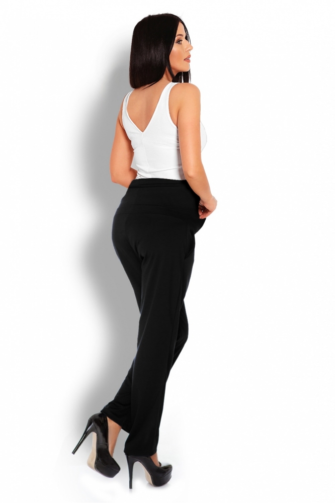 Pantaloni lungi gravide Model 126082 PeeKaBoo negru