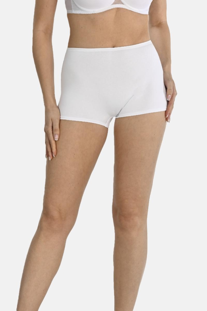 Pantaloni scurti model 198070 Teyli alb