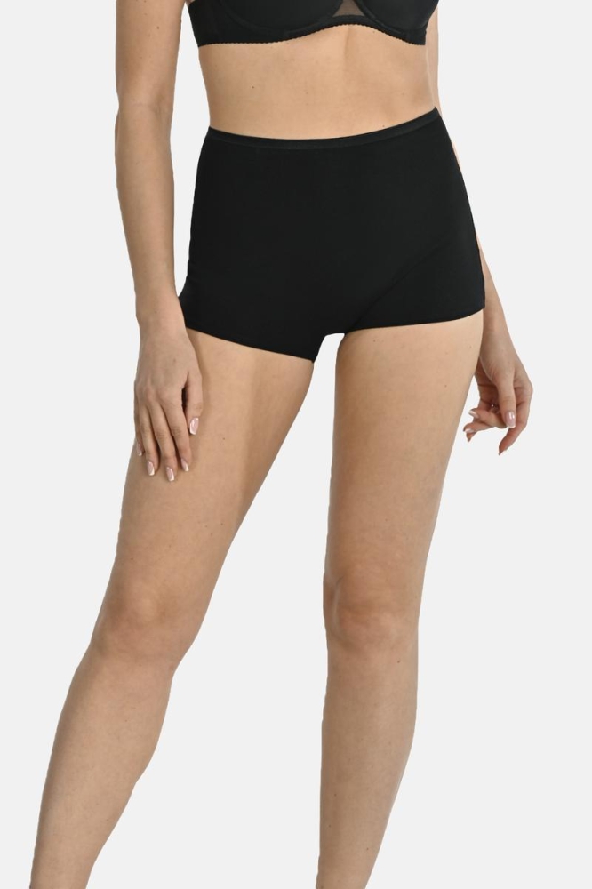 Pantaloni scurti model 198072 Teyli negru