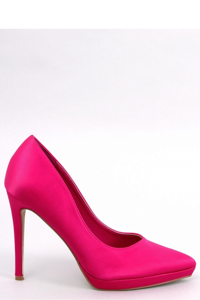 Pantofi cu toc subtire (stiletto) model 184231 Inello roz