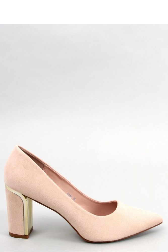 Pantofi dcu toc gros model 177291 Inello bej