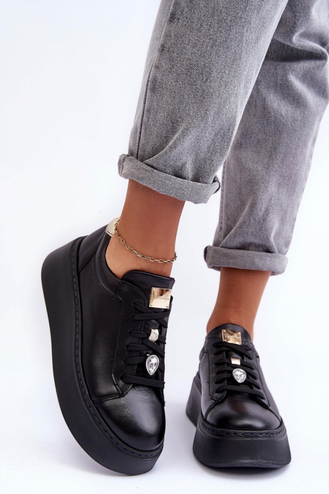 Pantofi de sport model 185320 Step in style negru