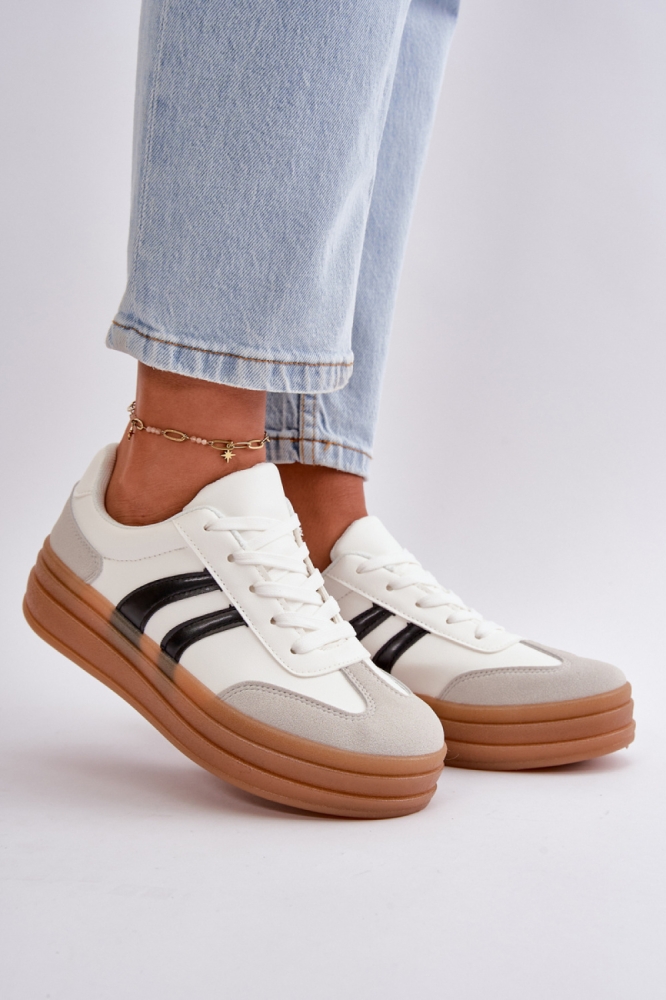 Pantofi de sport model 199171 Step in style alb