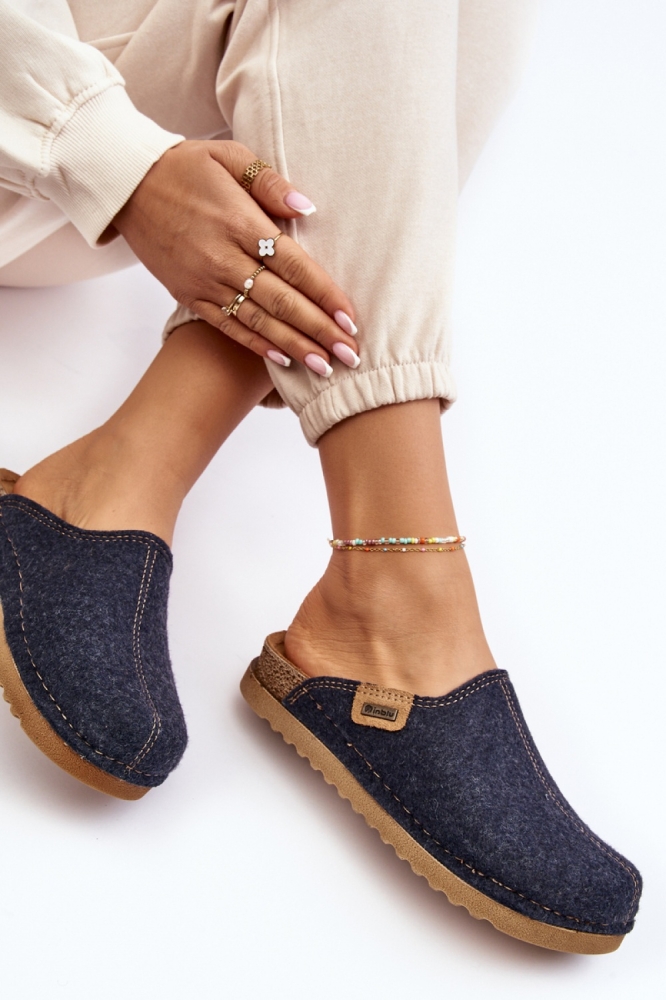 Papuci model 188667 Step in style Bleumarin