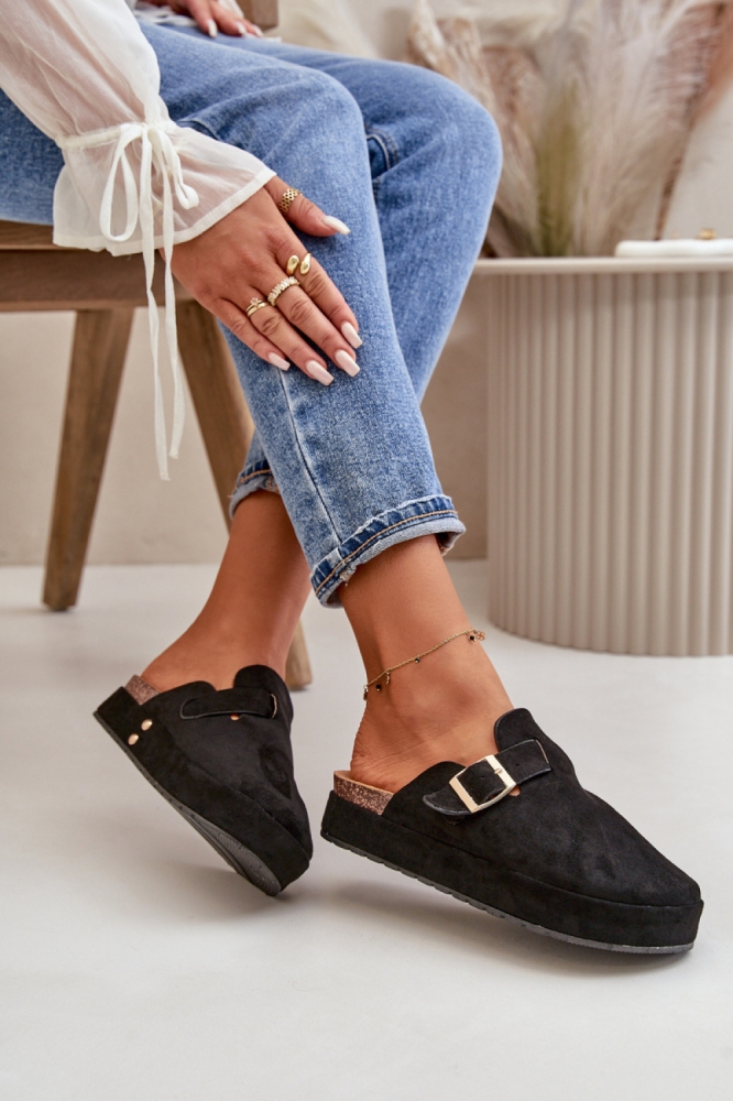 Papuci model 200122 Step in style negru