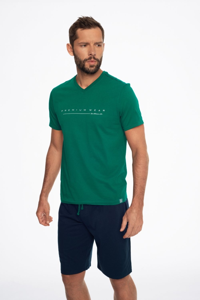 Pijama model 194275 Henderson verde