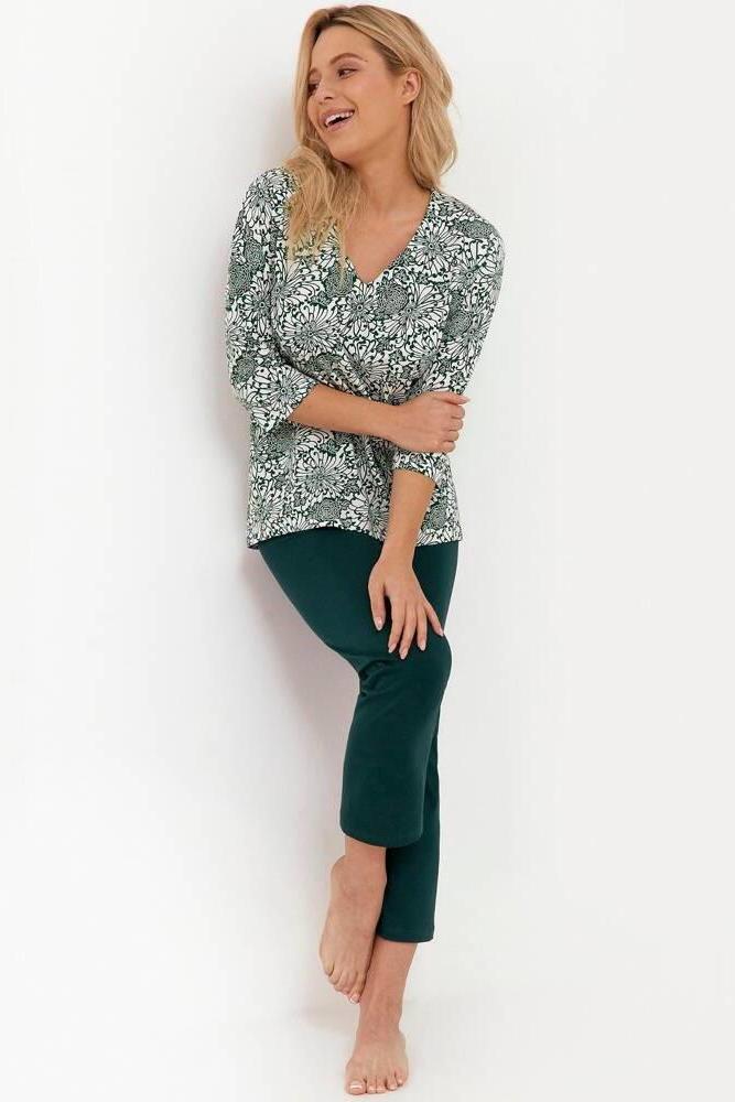 Pijama model 196193 Cana verde