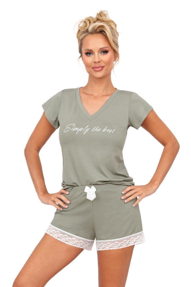 Pijama model 196495 Donna verde