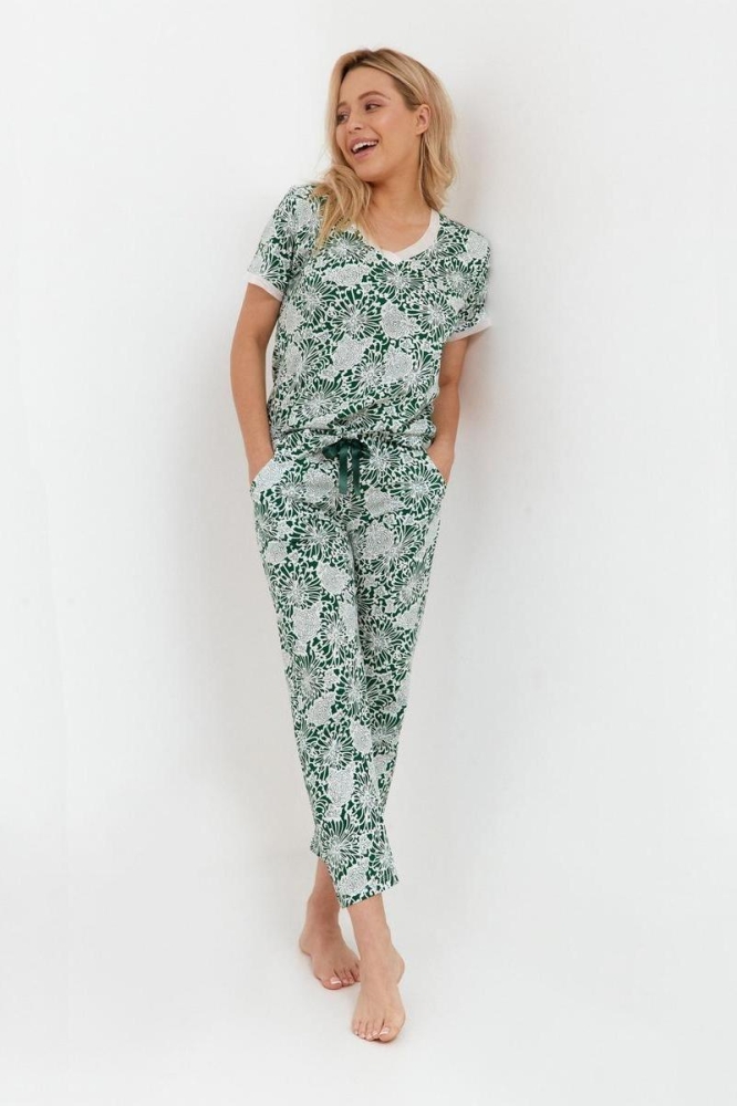 Pijama model 197008 Cana verde