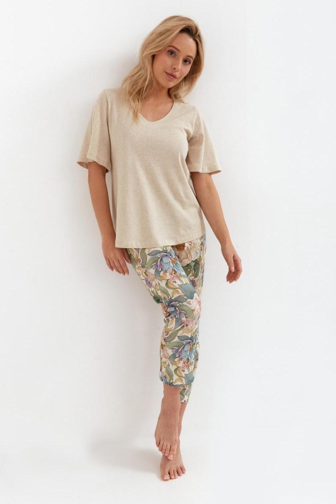 Pijama model 197799 Cana bej