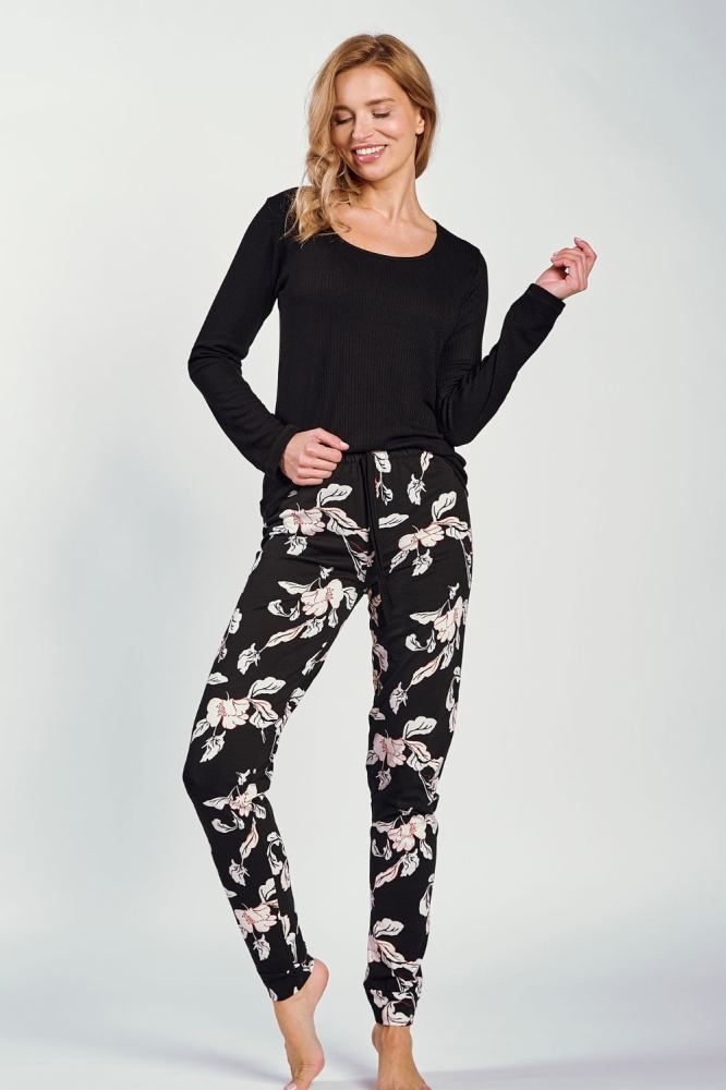 Pijama model 199031 Taro negru