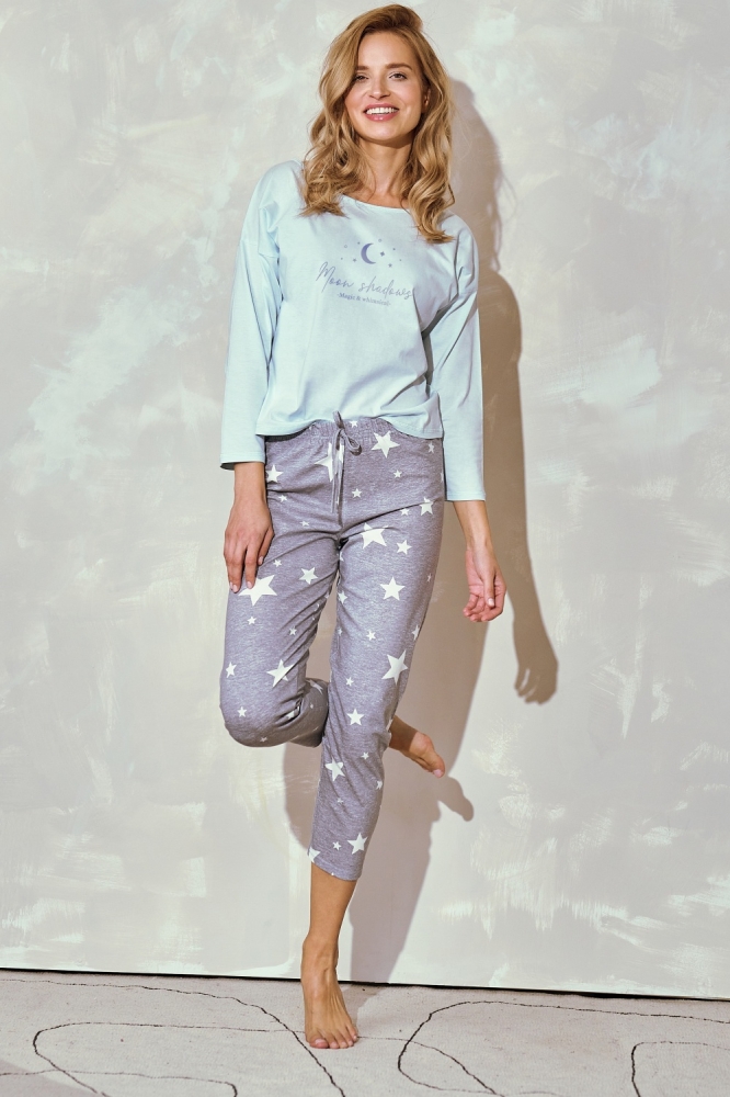 Pijama model 199032 Taro verde