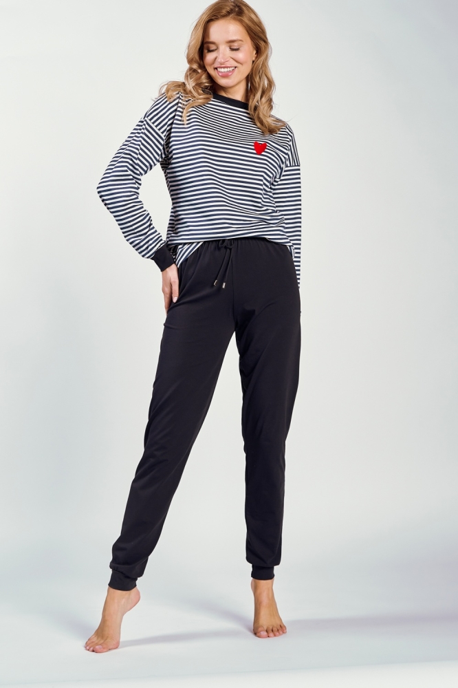 Pijama model 199037 Taro Bleumarin