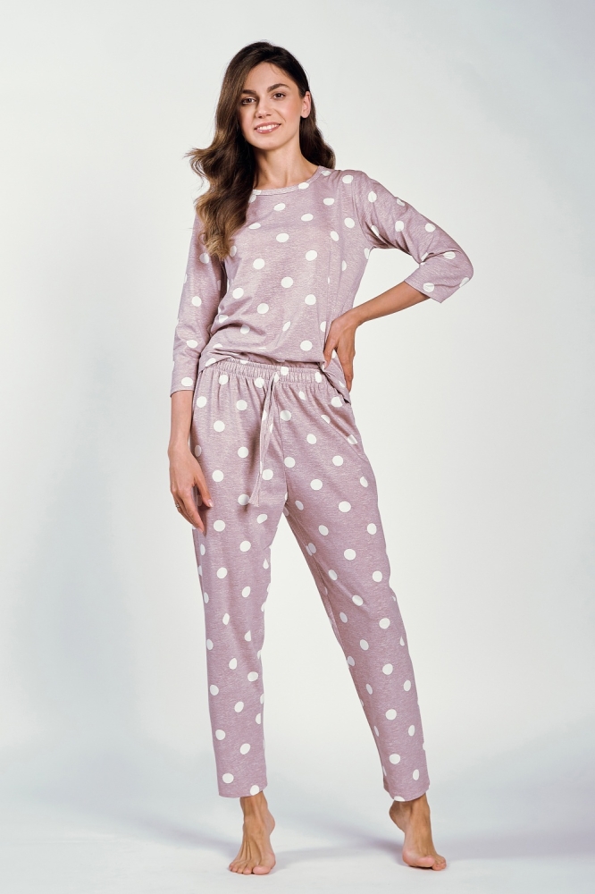 Pijama model 199045 Taro bej