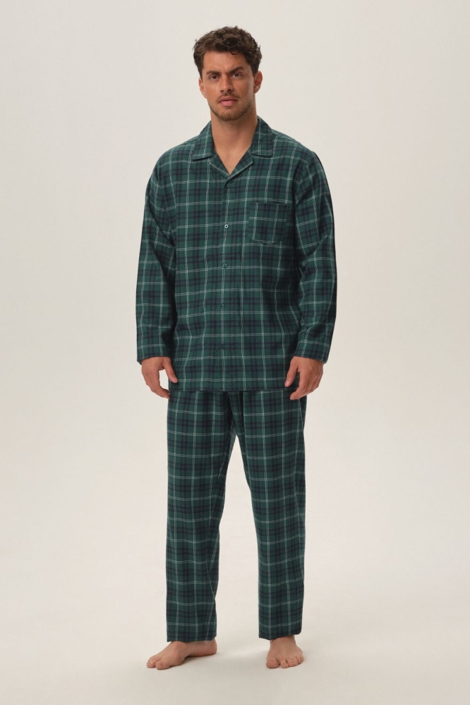 Pijama model 199378 Henderson verde