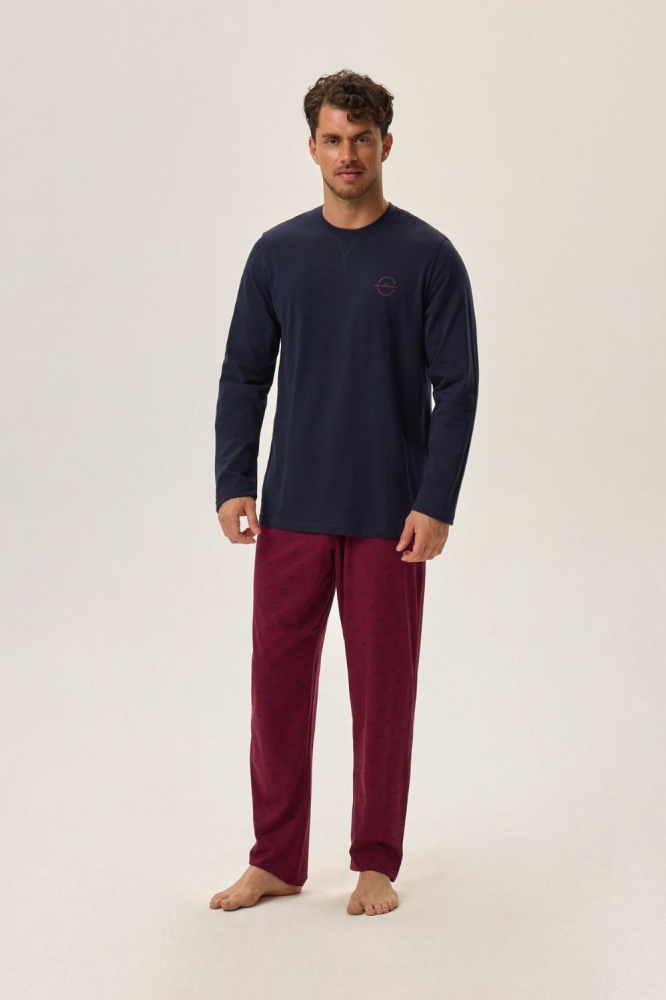 Pijama model 199743 Henderson Bleumarin