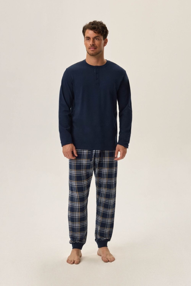Pijama model 199745 Henderson Bleumarin