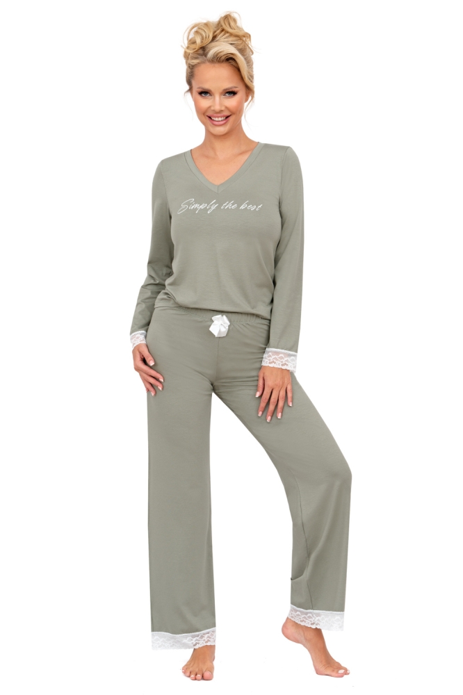 Pijama model 202000 Donna verde