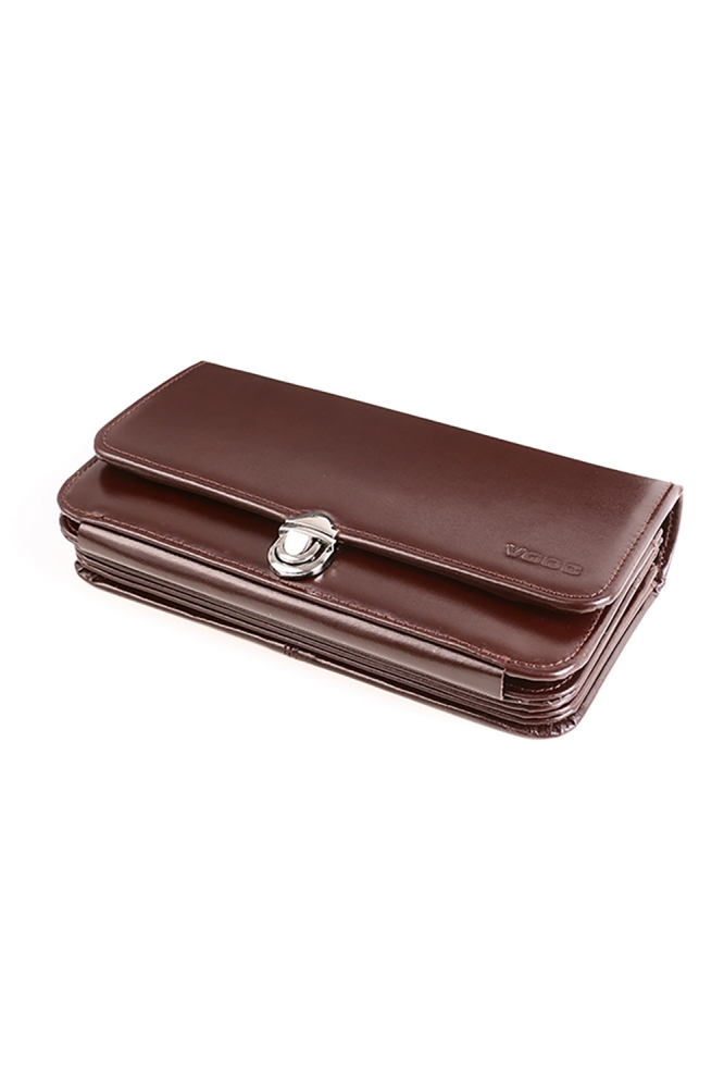Portofel de dama model 152110 Verosoft maro