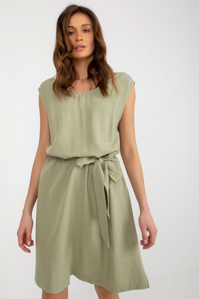 Rochie de zi model 179034 Rue Paris verde