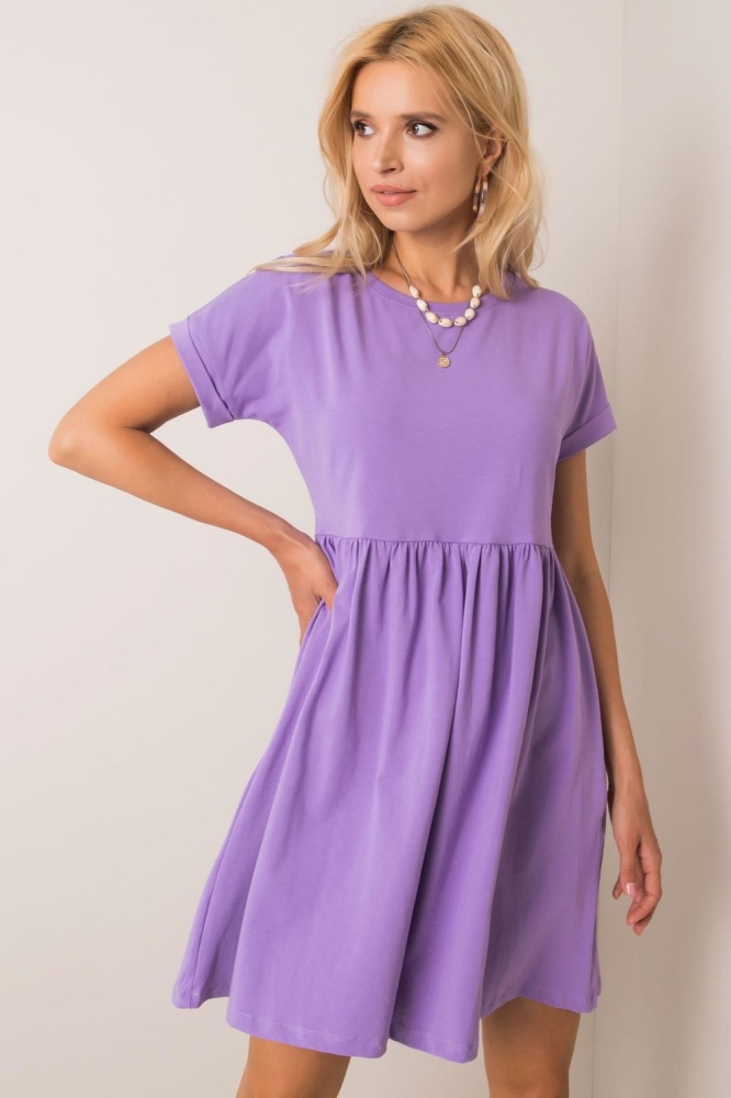 Rochie de zi model 192729 Rue Paris violet