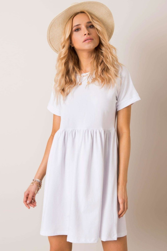 Rochie de zi model 192733 Rue Paris alb
