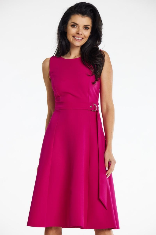 Rochie de zi model 195903 awama roz