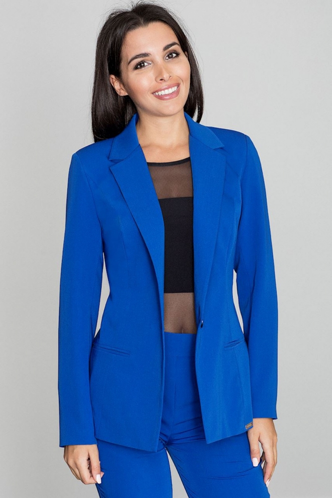 Sacou model 111082 Figl albastru