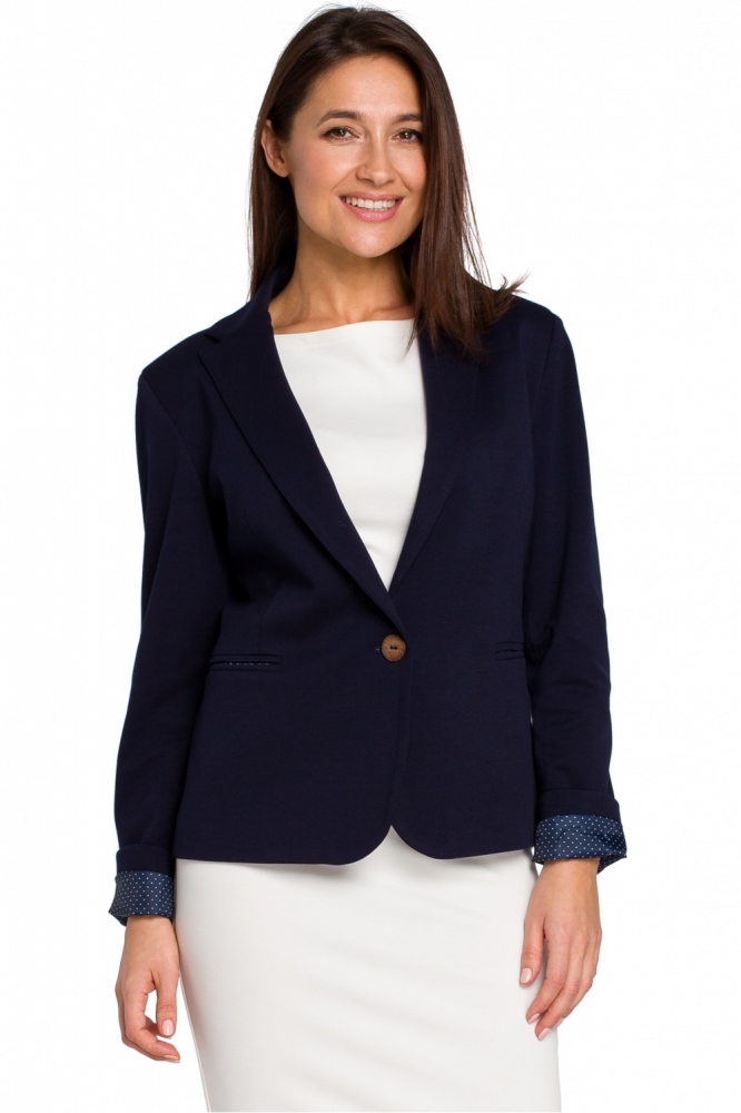 Sacou model 130424 Style Bleumarin