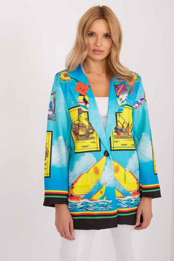 Sacou model 195955 Italy Moda multicolor
