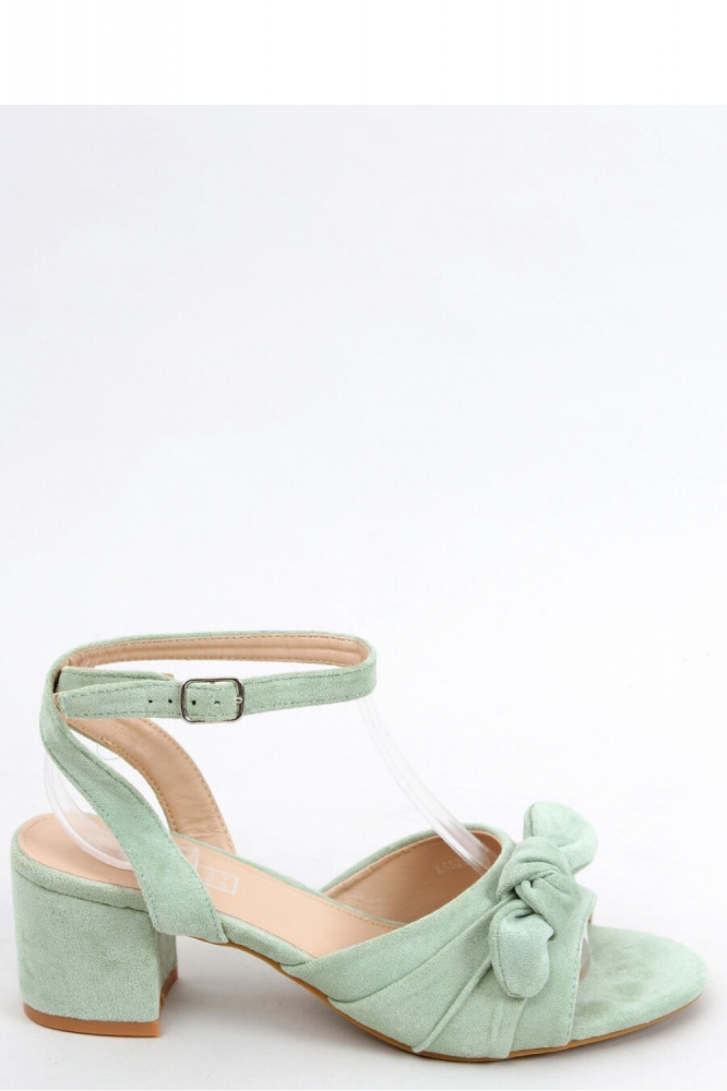 Sandale cu toc model 167451 Inello verde