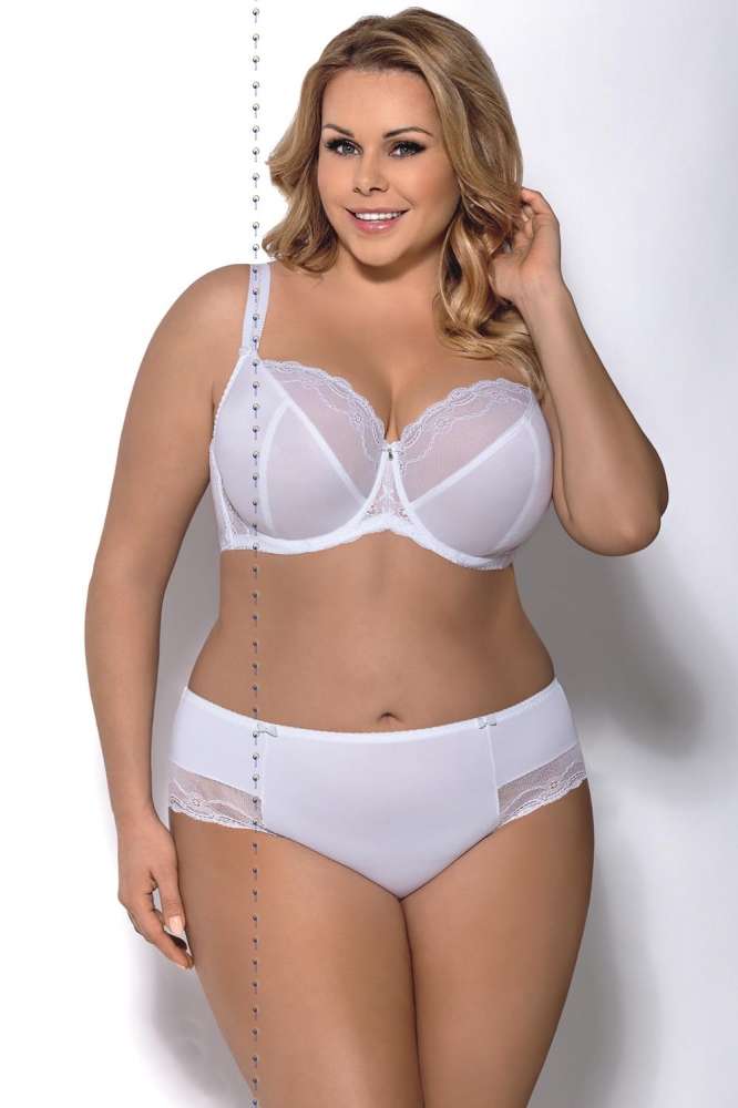 Soft model 117757 Gorsenia Lingerie alb