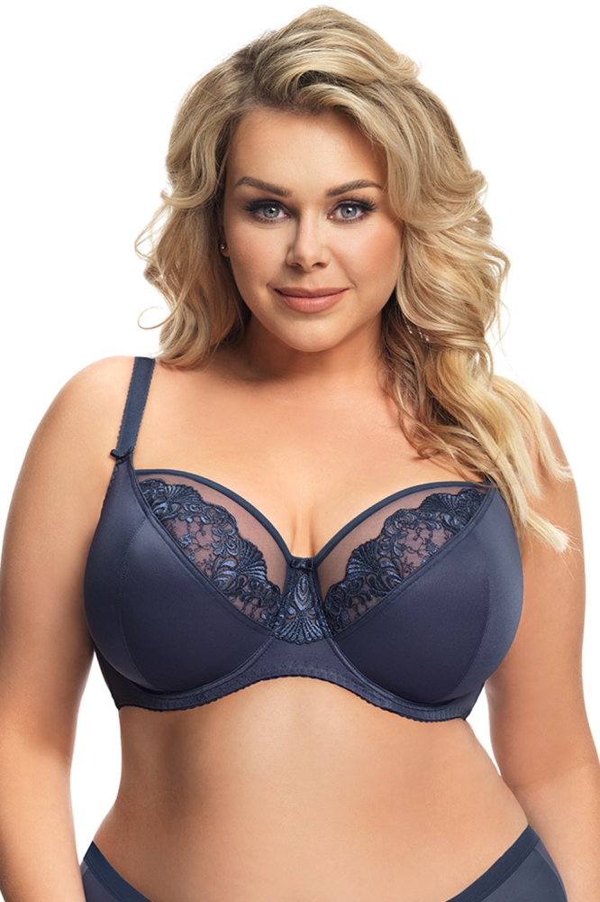 Soft model 159502 Gorsenia Lingerie Bleumarin