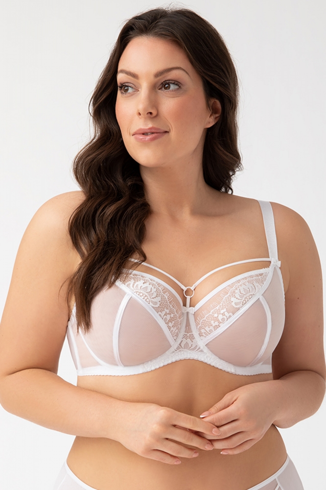 Soft model 182036 Gorsenia Lingerie alb