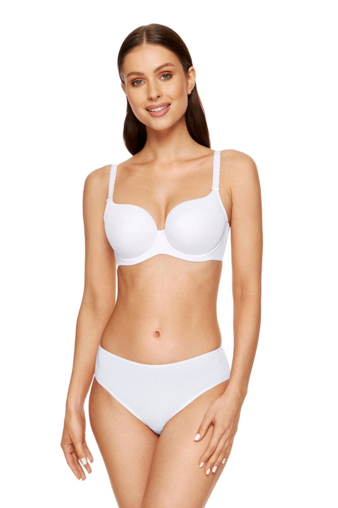 Sutien intarit model 198761 Gorteks alb