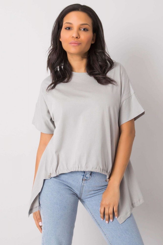 Tricou model 178083 Rue Paris gri