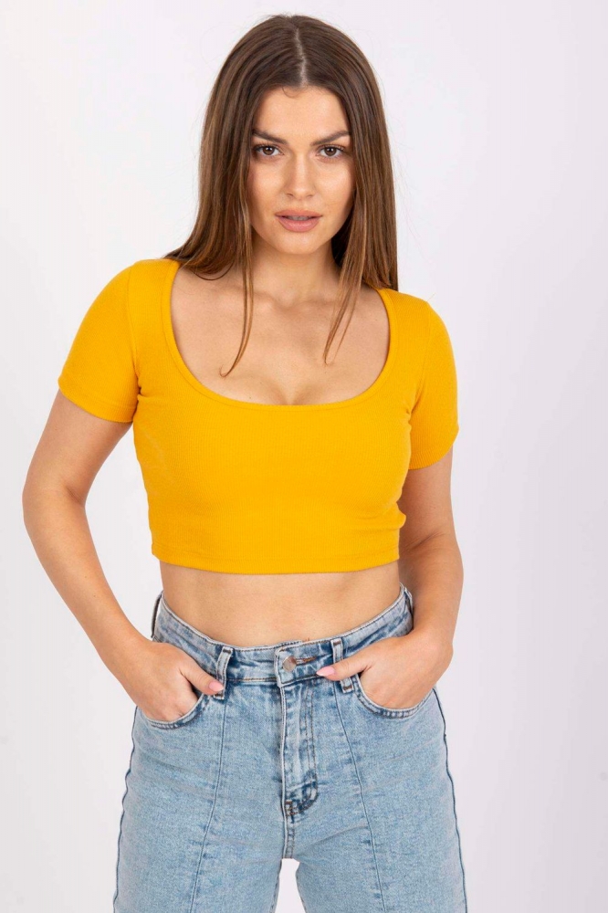 Tricou model 178100 Rue Paris portocaliu