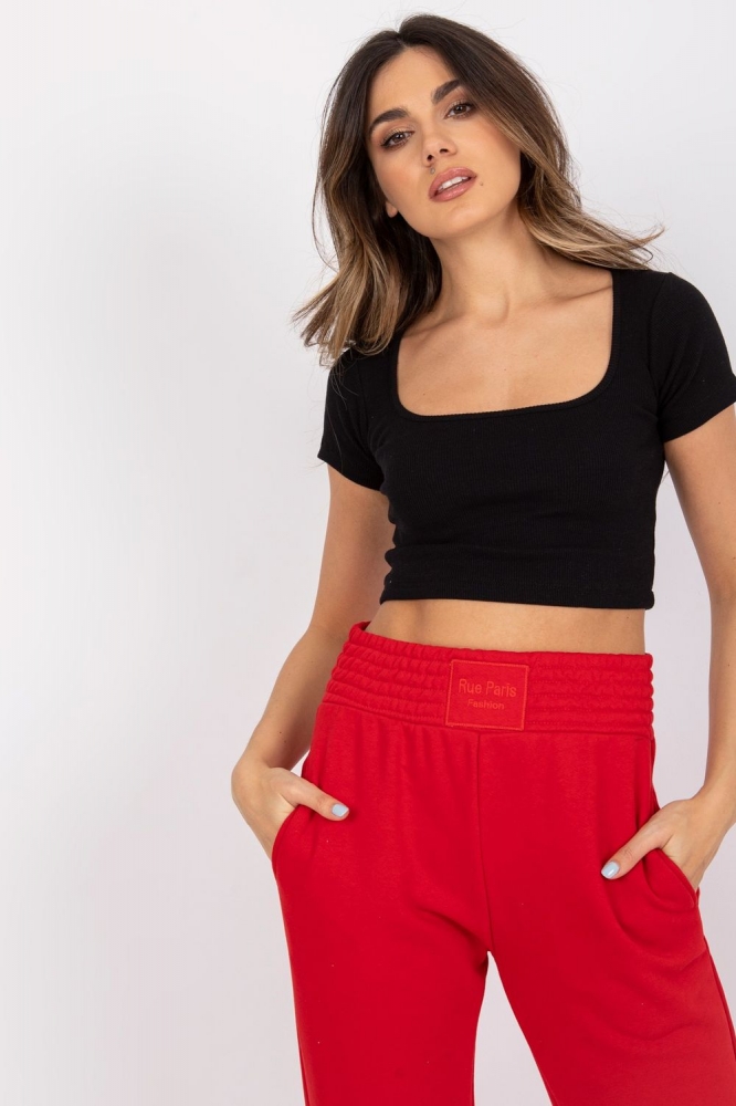 Tricou model 178104 Rue Paris negru