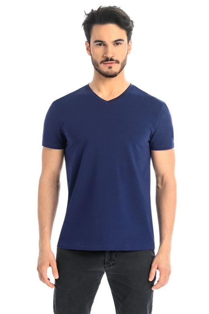 Tricou model 182983 Teyli Bleumarin
